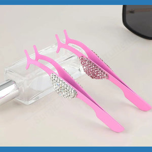 Pinzas Aplicadoras de Pestañas de Acero Inoxidable, Herramienta de Precisión Antiestática para Pestañas Postizas, Color Personalizado, Logotipo, Maquillaje de Belleza - Product Image 6