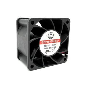 Ventilador Axial DC 60x60x38 24V de Flujo de Aire Extremo, 2 Rodamientos, 7500 RPM - Product Image 6
