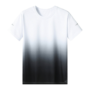Camiseta Deportiva Personalizada con Degradado para Hombre, Absorbe la Humedad, Secado Rápido, para Gimnasio, Deportes, Camiseta Atlética de Poliéster con Efecto Ombre para Correr - Product Image 6
