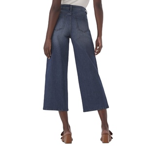 Pantalones vaqueros de mezclilla lavados ajustados para mujer, pantalones vaqueros elásticos de cintura alta de calidad superior para mujer, pantalones vaqueros de talla grande para mujer - Product Image 6