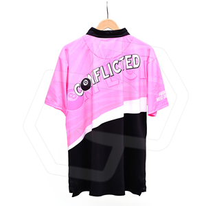 Nouveau design – Polo de golf pour homme adulte – Vêtement de performance pour équipe – Tissu polyester respirant – Léger et écologique – Uniforme - Product Image 2