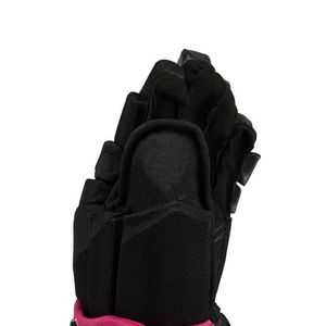 Gants de hockey sur glace - Matériel en nylon durable, design flexible, sensation rembourrée, respirants, gants athlétiques pour adultes - Product Image 4