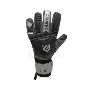 Gants de gardien de but en cuir professionnels personnalisés, haute qualité, respirants, antidérapants, à doigts complets pour le football - Product Image 4