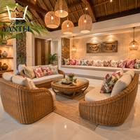 Ensemble de canapé et table basse modernes Vantel Custom Hospitality Furniture pour maison d'hôtes, villa, complexe hôtelier, salon