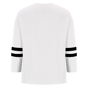 Blusa de Manga Larga para Mujer, Talla Grande, Casual, Lisa, con Hombros Caídos, Antiarrugas, Corte Holgado para Uso Diario - Product Image 4