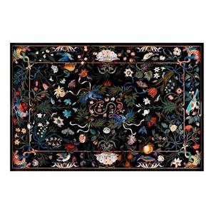 Plateau de table de salle à manger royal pour la décoration intérieure | Plateau de table incrusté de pierres précieuses | Plateau de table sur mesure | Plateau de table de restaurant | Plateau de table en marbre - Product Image 1