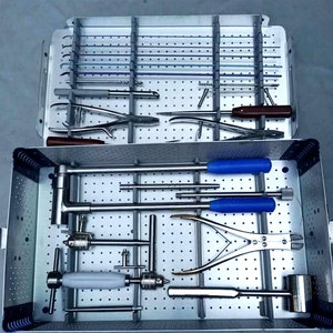 Premium Quality Nail Surgical Instrument Set German Stainless Steel Manual Kit with Elastic Storage Case <b>Box</b> CE ISO Certified - Product Image 1