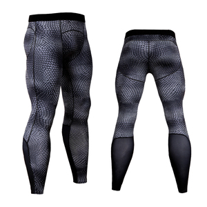 High Quality <b>Men's</b> Running <b>Tights</b> Best Training Leggings <b>for</b> Gym Customized <b>Compression</b> Workouts Elastic Waist Yoga Leggings - Product Image 6