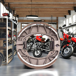 Nuevas Pastillas de Freno Traseras Vasus EV 110 MM para Scooter ACTIVA, Materiales de Fricción Metálicos de Alto Rendimiento, Compatibles con Reequipamiento/Actualización - Product Image 1