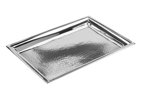 Plateau de service classique en métal avec un design élégant pour servir du thé, du café, des collations, des boissons, des desserts et des repas du petit-déjeuner - Product Image 6