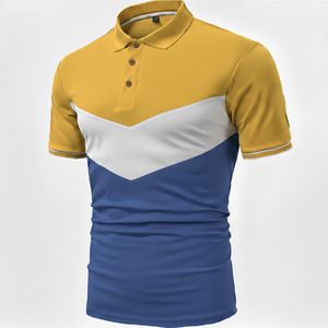Polo classique décontracté pour homme, coupe ajustée, manches courtes, respirant, tendance estivale - Product Image 4