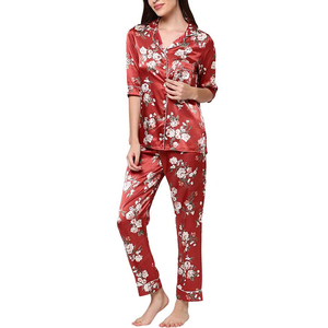 Ensemble de pyjama thermique respirant à manches longues pour femmes, tendance et très vendu, 100% coton velours, automne, Pakistan - Product Image 3
