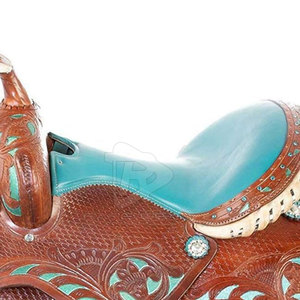 Silla de Montar Occidental de Cuero Hecha a Mano, Asiento de Cuero Suave, Costuras Duraderas, Opciones de Diseño Personalizado - Product Image 6