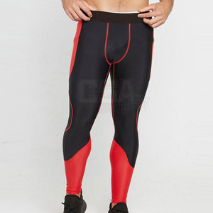 Leggings de compression flexibles pour hommes, tissu respirant à séchage rapide, parfaits pour l'entraînement, la course à pied et les activités sportives - Product Image 4