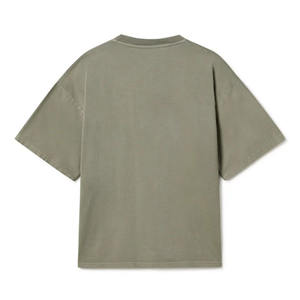 T-shirt en molleton français pour homme, 100 % coton respirant, coupe ample, style tendance, meilleure qualité, vente chaude - Product Image 2