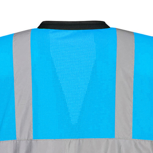 Chaleco de Seguridad Ajustable de Alta Visibilidad, Ropa de Trabajo Reflectante con Cierre Seguro y Bolsillos Funcionales para Control de Tráfico - Product Image 4