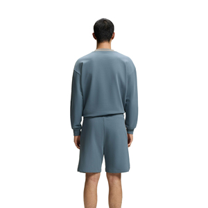 Nouvel ensemble décontracté homme 2026 : T-shirt col rond et short – Tenue d'été élégante, respirante et légère en molleton 100 % coton pour hommes - Product Image 2