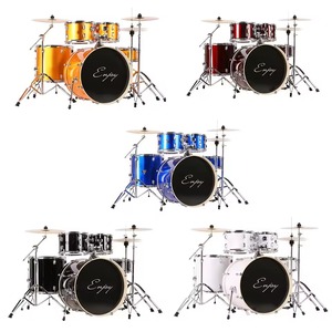 ชุดกลองแจ๊สอะคูสติกมืออาชีพ 5 ชิ้น สำหรับบันทึกเสียงในสตูดิโอ งานแสดงสด ดนตรี กลอง ชุดกลองขายดี ราคาสุดคุ้ม - Product Image 2