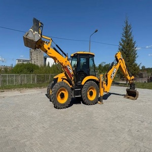 จัดส่งฟรี JCB 4CX รถตักล้อยางตักดินหลังขุด พร้อมมอเตอร์ไฮดรอลิก Eaton ที่ได้รับการรับรอง ปั๊ม กล่องเกียร์ และ PLC - Product Image 1