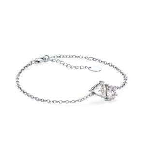 REYES, Nuevo Brazalete con Diamantes Cultivados en Laboratorio de 1.6Ct, Oro Blanco de 14K, Elegante Regalo de Cumpleaños, Joyería Fina para Mujeres y Hombres - Product Image 2