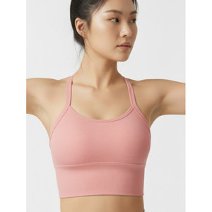 Women’s Medium Support Workout <b>Bra</b> Breathable <b>Stretch</b> Sports <b>Bra</b> Comfortable Athletic Fit for Gym Running Fitness Training - Product Image 3