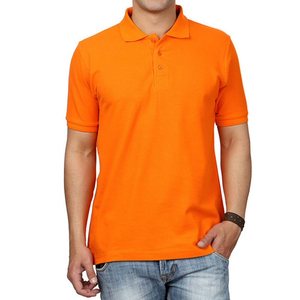 Polo en polyester pour homme, qualité professionnelle, norme mondiale, coupe structurée, vêtement vierge pour broderie personnalisée en gros - Product Image 1
