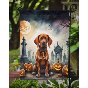Bandera de jardín de Halloween de Vizsla Spooky, buzón decorativo Multicolor y cartel de patio para macizos de flores y obras de arte - Product Image 3