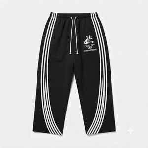 Pantalon de survêtement camouflage streetwear avec logo personnalisé pour hommes, vente en gros, pantalon de sport en molleton, pantalon cargo pour hommes printemps-automne - Product Image 2