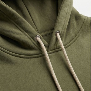 Sweat-shirt à capuche oversize en coton pour femme, manches longues, fitness, décontracté, impression de logo personnalisé, haute qualité - Product Image 4