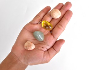 Best Quality GOOD LUCK Intention Crystals <b>Kit</b> Meditation Tumbled Grounding Stones Healing Crystal Set for Gifts - Product Image 1