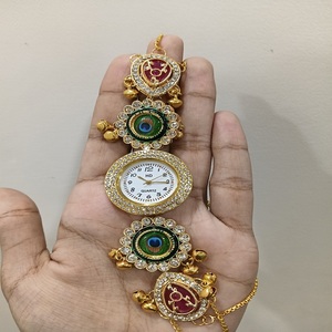 Premium Quality Kashmiri Ghungroo <b>Watch</b> Lightweight Perfect For Weddings, Festive Occasions, Party Wear <b>Suits</b> All Outfits - Product Image 1