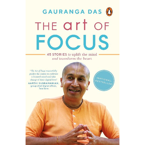 The Art of Focus by Author Gauranga Das <b>Paperback</b> Custom Softcover <b>Book</b> Printing - Product Image 3