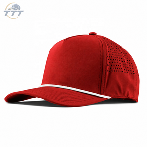 Fabricante Vietnamita de Gorras de Golf Personalizadas al por Mayor, Gorras de Malla Transpirable de 6 Paneles, Logotipo con Parche de Goma, Ajustables, OEM, ODM, de Fábrica - Product Image 5