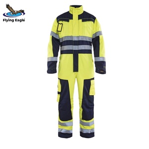 Reflective High Visibility Workwear <b>Uniform</b> Waterproof Safety Jacket Pants <b>Construction</b> Industrial Workwear - Product Image 1