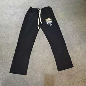 กางเกงผ้าแคนวาสลำลองผู้หญิง HANO 2024 รุ่นใหม่ ตกแต่งด้วยโบว์ เอวกลาง ผูกเชือก ทรงตรง ใส่สบาย ผ้าไม่ทอ 100% ผ้าฝ้าย ODM - Product Image 3