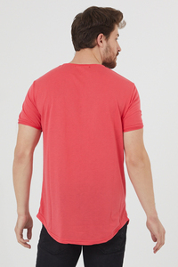 Camiseta Ringer Unisex con Logotipo Personalizado, Cuello en Contraste, Cuello Redondo de Algodón, Camiseta Ringer Retro, Camiseta Informal para Hombre OEM - Product Image 5