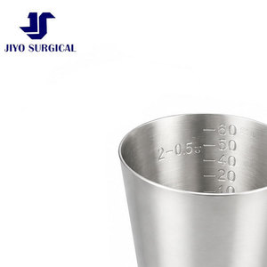 High Quality Stainless Steel Medicine <b>Measuring</b> Glass 90 × 90 mm Reusable Medical Dosage <b>Cup</b> with Engraved Internal Graduation - Product Image 5