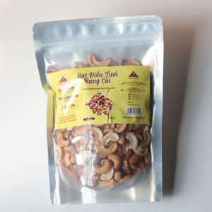 Demi-noix de cajou grillées biologiques du Vietnam, 500g, en sachet refermable, 99% noix, 1% sel, marque Dong Phu, prix usine, durée de conservation 12 mois, offre spéciale - Product Image 3