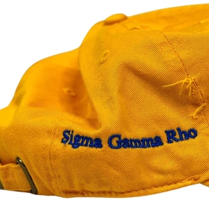 หมวกแก๊ปปักลาย Gold Sigma Gamma Rho 1922 สำหรับสตรี ปรับขนาดได้ สไตล์ลำลอง ขายส่ง - Product Image 5