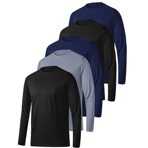 Sportswear Men Autumn Workout Training Running Quick Dry <b>T</b> <b>Shirt</b> Casual Seamless Elastic Fitness Athletic Long Sleeve <b>Shirt</b> - Product Image 2