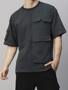 Trending Custom Logo Men Short <b>Set</b> 2 Piece <b>Jogger</b> <b>Set</b> Breathable Cotton Men's Summer Tracksuit <b>Matching</b> <b>Set</b> Causal Design - Product Image 5