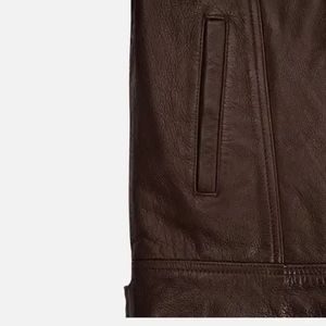 เสื้อโค้ทหนังแคนวาสคุณภาพสูง สไตล์ตะวันตกสำหรับฤดูหนาว ออกแบบสีได้ตามต้องการ ระบายอากาศได้ดี ทันสมัย บริการ OEM ขายส่ง - Product Image 2