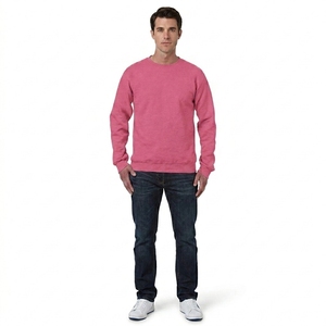 Sudadera Personalizada para Hombre, Cuello Redondo, Mezcla de Algodón Suave, Manga Larga, Ropa Casual de Moda, Fabricante OEM ODM - Product Image 6