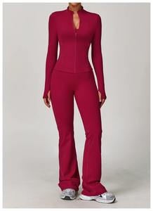 Ropa de Yoga de Alta Calidad para Mujer, Secado Rápido, Transpirable, Sujetador Deportivo, Chaqueta Deportiva, Pantalones Cortos de Cintura Alta, Conjuntos Deportivos para Mujer - Product Image 5