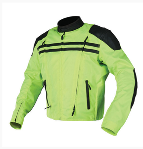 Premium <b>Motorcycle</b> Riding <b>Jacket</b> Heavy Duty Cordura Textile Construction with Protective Armor Ready Design - Product Image 6