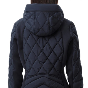 <b>Ladies</b> <b>Winter</b> Puffer Jacket Slim Long Warm Hooded Cotton-<b>Padded</b> Women's <b>Coats</b> Woven Printed Windproof Zipper Decorated - Product Image 6