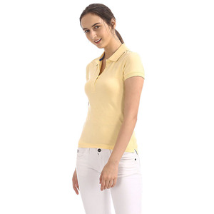 Polo pour femme avec logo personnalisé, respirant, à manches courtes - Product Image 2