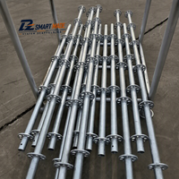 Échafaudage multidirectionnel pliable en acier galvanisé à chaud, hauteur 3 m, pour une construction sûre et polyvalente