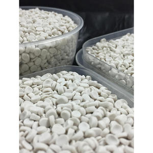 Masterbatch de Carbonato de Calcio de Alto Rendimiento, Gránulos Blancos Naturales para Bolsas de Plástico de Película Soplada de PE, PP, HDPE, LDPE - Product Image 6