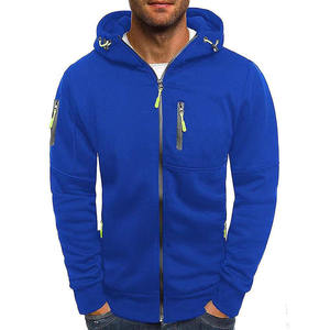 Lightweight Unique Design Men Zipper Hoodie Winter Durable Professional Use Streetwear High Quality 100% Cotton Fleece Blank Fu - Product Image 5